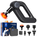 BOB AND BRAD D5 Pro Plus Massage Gun with Heat — 13mm Deep Tissue, 55 lbs Stall, 4h Battery, FSA/HSA Eligible
