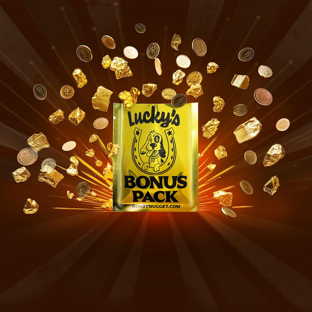 Bobby Nugget Gold Paydirt – 1 Gram Gold in Every Bag | Gold Prospecting