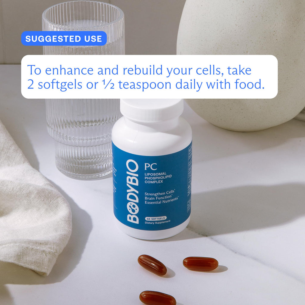 BodyBio PC – Phosphatidylcholine for Brain Health, Focus & Healthy Aging