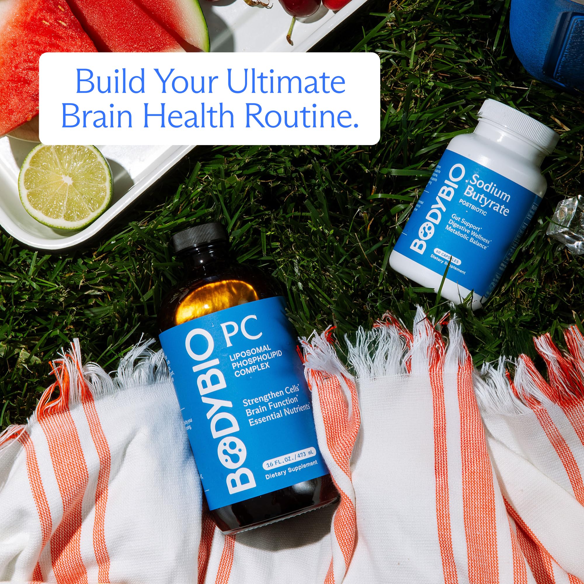 BodyBio PC – Phosphatidylcholine for Brain Health, Cognitive Function & Gentle Daily Detox