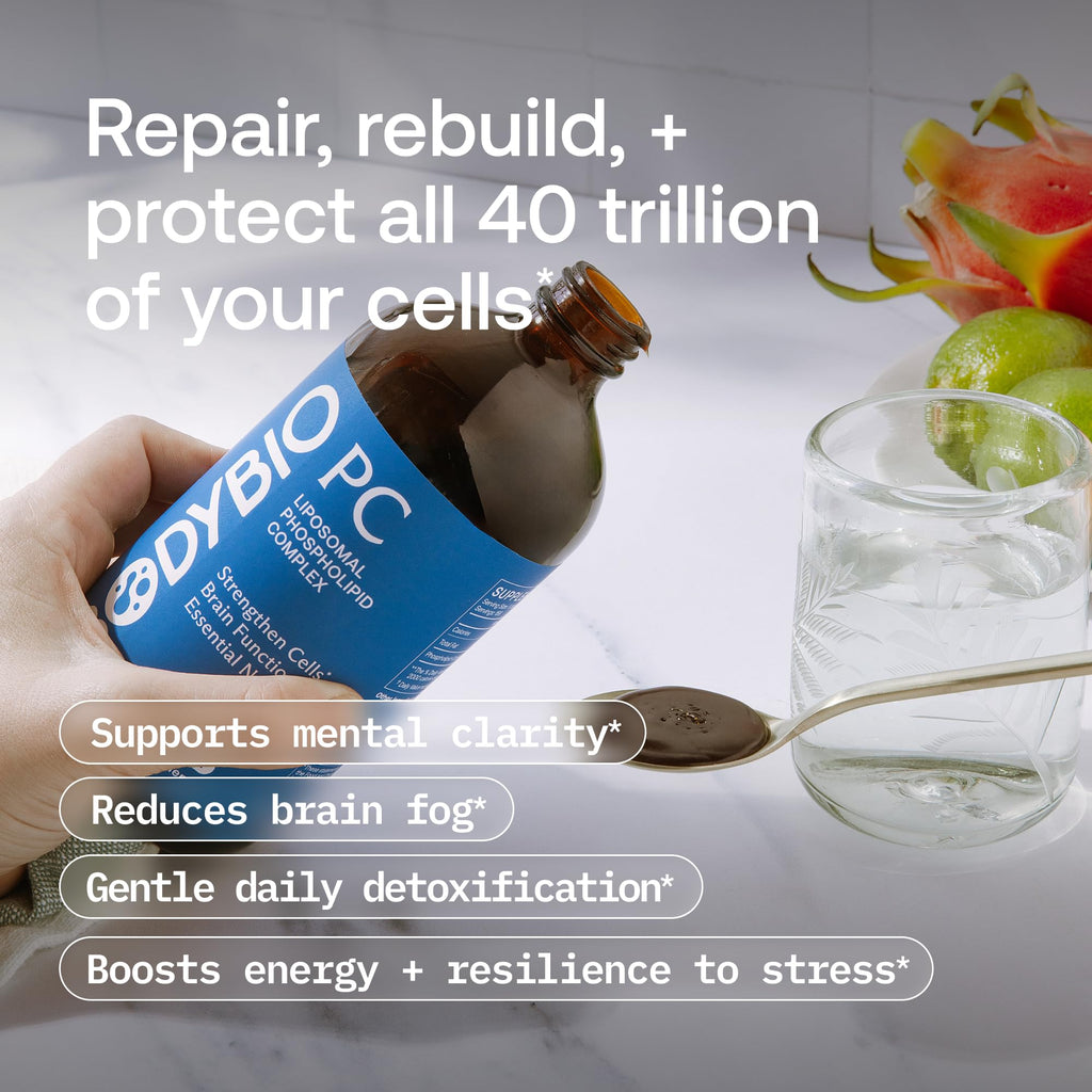 BodyBio PC – Phosphatidylcholine for Brain Health, Cognitive Function & Gentle Daily Detox