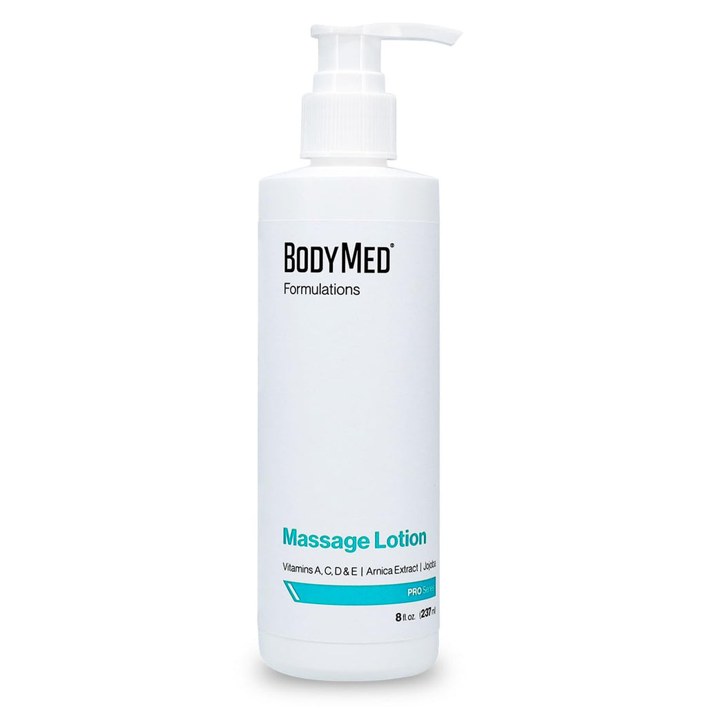 BodyMed Formulations Massage Lotion 8 oz - Fragrance-Free, Leaping Bunny Certified