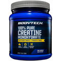 BODYTECH 100% Pure Creatine Monohydrate Powder — Micronized, Unflavored, 18 oz