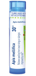 Boiron Apis Mellifica 30C – Homeopathic Insect Bite Relief (80 Pellets)