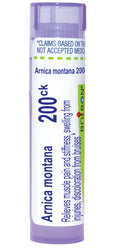 Boiron Arnica Montana 200Ck - 80 Pellets for Muscle Pain, Stiffness & Swelling