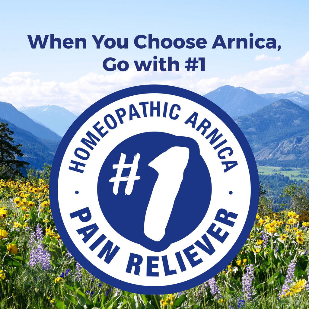 Boiron Arnica Montana 30X Homeopathic Pain Relief – Muscle Pain, Stiffness & Bruising (3 Count, 240 Pellets)