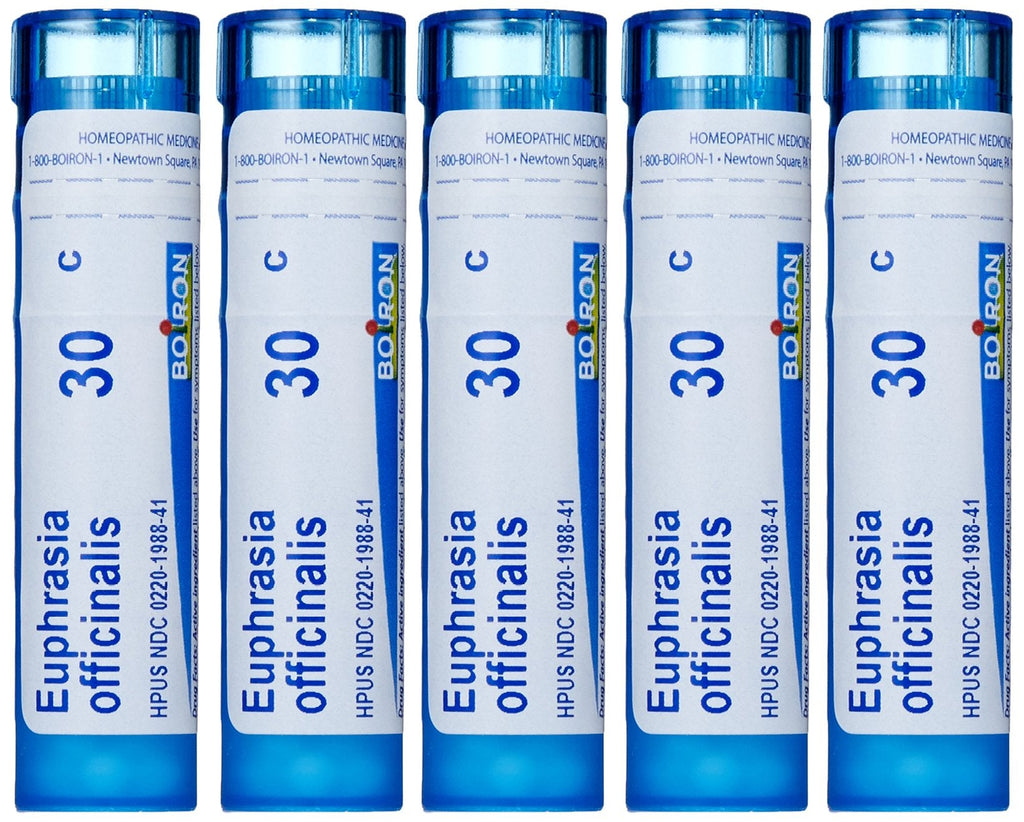 Boiron Euphrasia Officinalis 30C (Pack of 5) – Eye Discharge Homeopathic Medicine