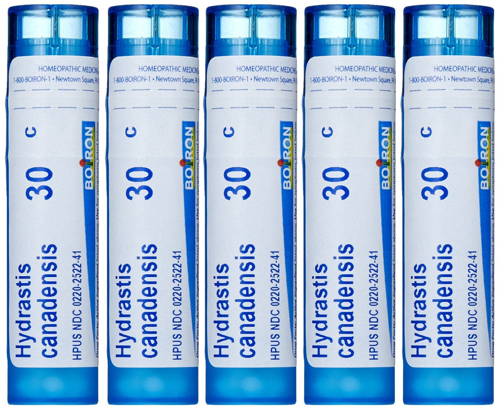 Boiron Hydratis Canadensis 30C 5-Pack Pellets – Postnasal Drip (Homeopathic)