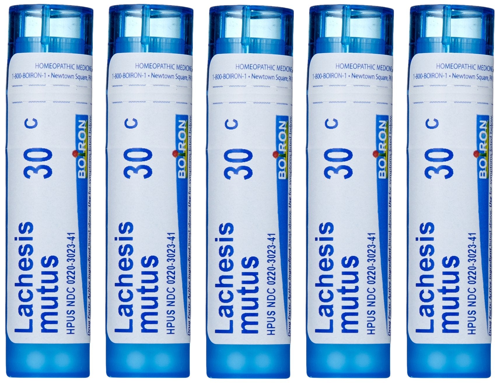 Boiron Lachesis Mutus 30C (Pack of 5) – Homeopathic Medicine for Hot Flashes