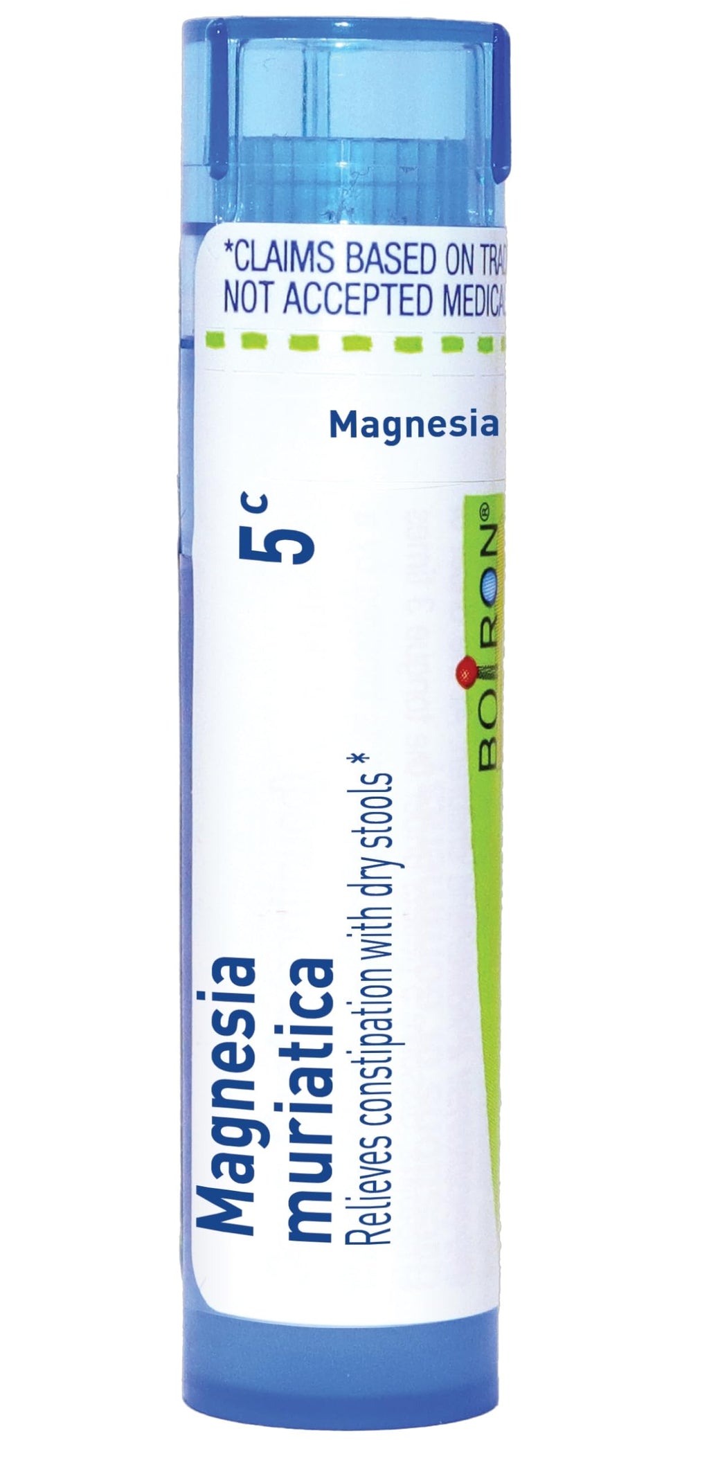 Boiron Magnesia Muriatica 5C - Constipation Relief with Dry Stools (80 Pellets)