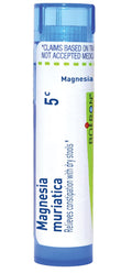 Boiron Magnesia Muriatica 5C - Constipation Relief with Dry Stools (80 Pellets)