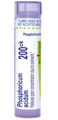 Boiron Phosphoricum Acidum 200CK – Homeopathic Concentration Medicine (80 Pellets)