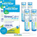 Boiron StressCalm On The Go - Multi-Symptom Stress Relief (80 Count, 4 Tubes)