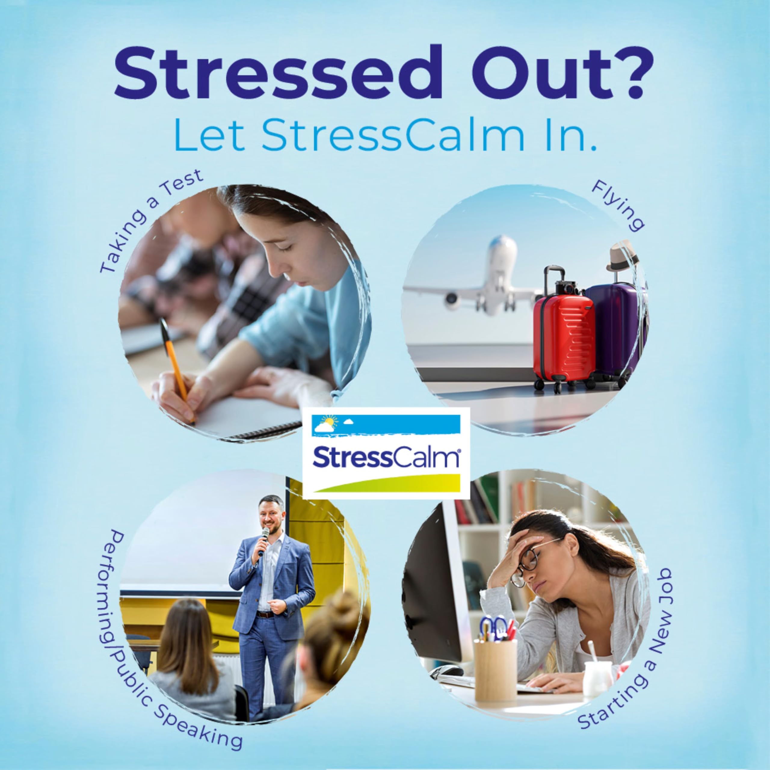 Boiron StressCalm Tablets - Stress Relief & Calm (120 Count, 2-Pack)