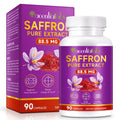 BOIUOITI Saffron Supplements Capsules for Women & Men – 90 Count (88.5 mg per Serving) – Mood, Focus, Energy & Eye Health – Vegan, Non-GMO | 3 Month Supply