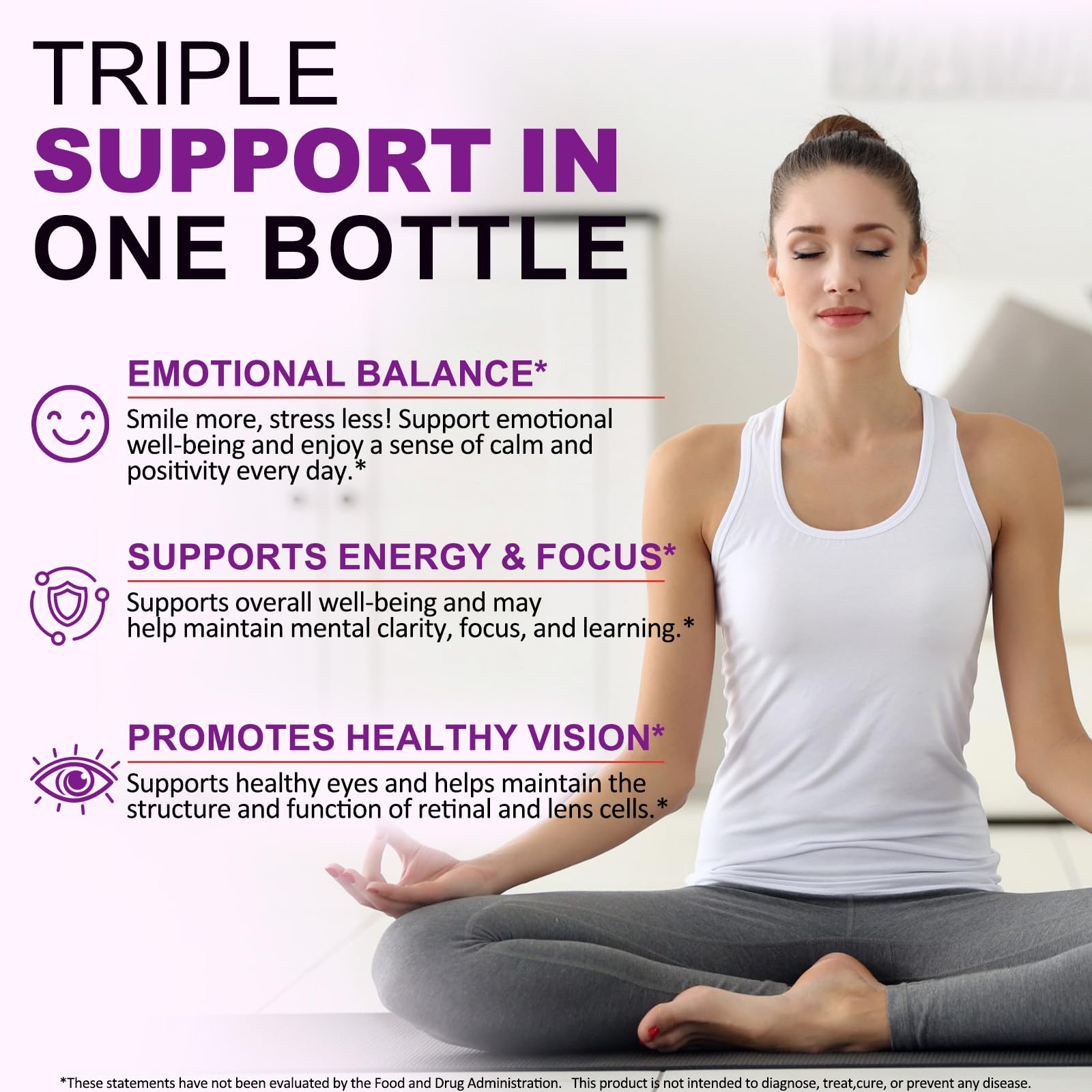 BOIUOITI Saffron Supplements Capsules for Women & Men – 90 Count (88.5 mg per Serving) – Mood, Focus, Energy & Eye Health – Vegan, Non-GMO | 3 Month Supply