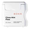 Boka Cinna Mint Woven Dental Floss – Natural Vegetable Wax, Teflon-Free, 30 Yards (Pack of 1)
