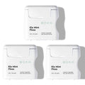 Boka Ela Mint Expandable Woven Dental Floss - 3 Pack, Waxed, Natural Vegetable Wax, Teflon-Free & Petroleum-Free