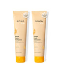 Boka Fluoride-Free Toothpaste with Nano Hydroxyapatite – Orange Cream, 1.3 oz 2pk (US Manufactured)