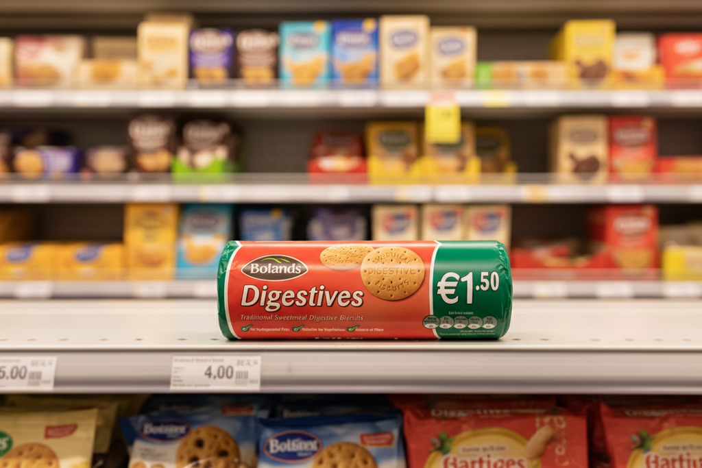 24 x Bolands Traditional Sweetmeal Digestive Biscuits 300G