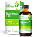 Bold Botanica Plant Omega 3-6-9 with Ahiflower Oil – Vegan, Non-GMO, 4 oz