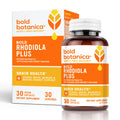 Bold Rhodiola Plus | Siberian Rhodiola Rosea Extract (3% Rosavins, 1% Salidroside) | Adaptogen Supplement