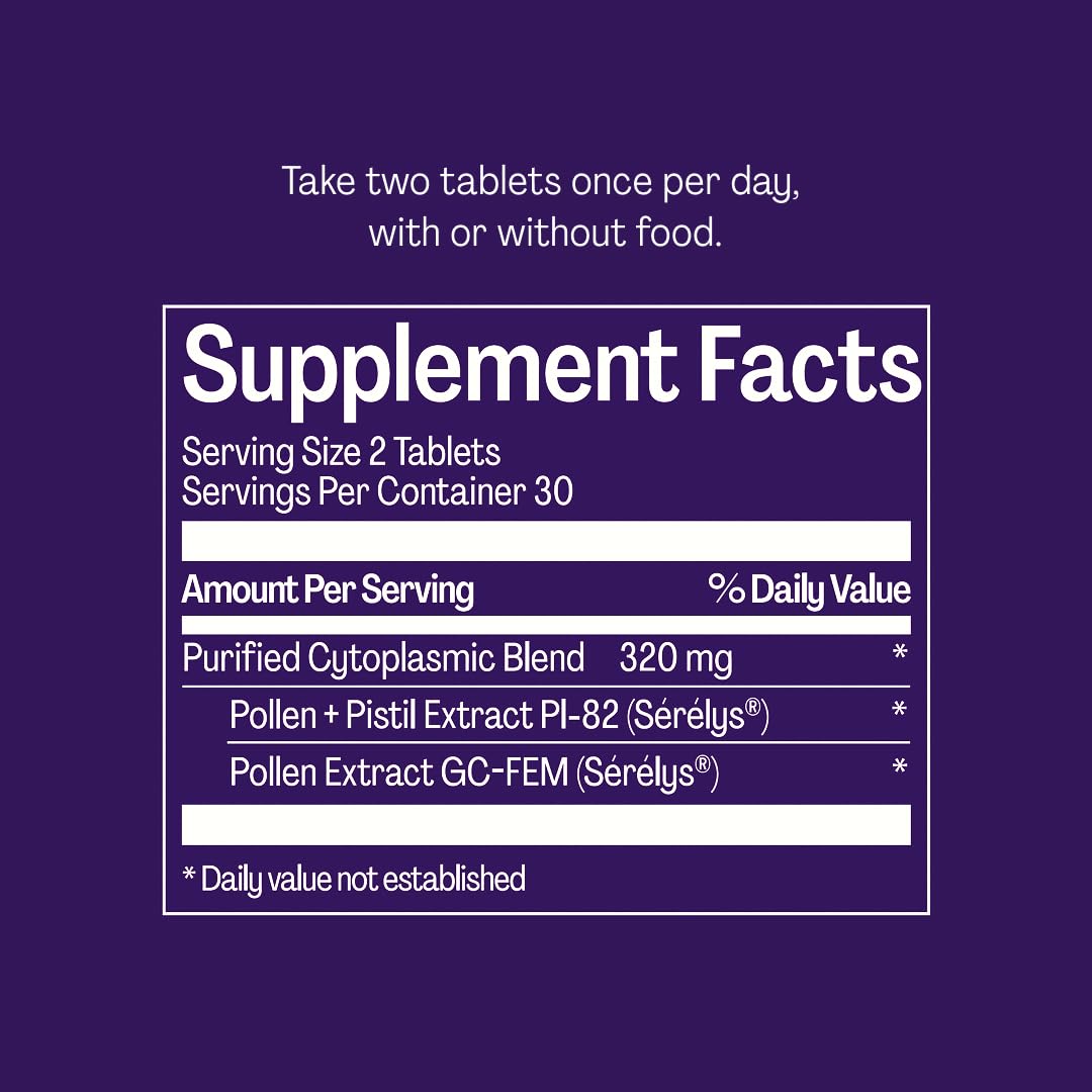 Relizen by Bonafide — Hormone-Free Menopause Relief, 2-Month Supply (120 Tablets)