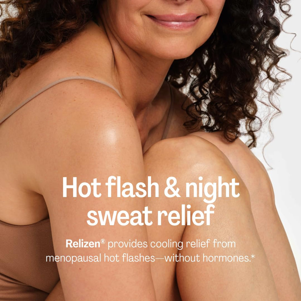 Relizen by Bonafide — Menopause Hot Flashes & Night Sweats Relief, 3-Month Supply (180 Tablets)