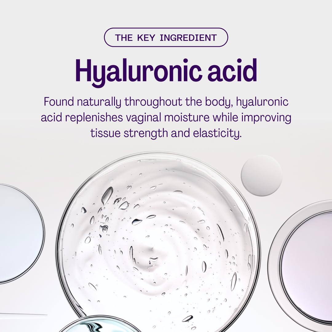Bonafide Revaree with Hyaluronic Acid – Non-Hormonal Vaginal Moisturizer, 3-Month Supply