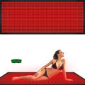 Bonodave Red Light Therapy Large Mat – Full Body Infrared Blanket 71x31 inches, 1280 Beads, 660nm & 850nm
