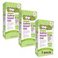 Boogie Saline Nasal Gel with Aloe — Hydrate Dry Noses (Pack of 3)