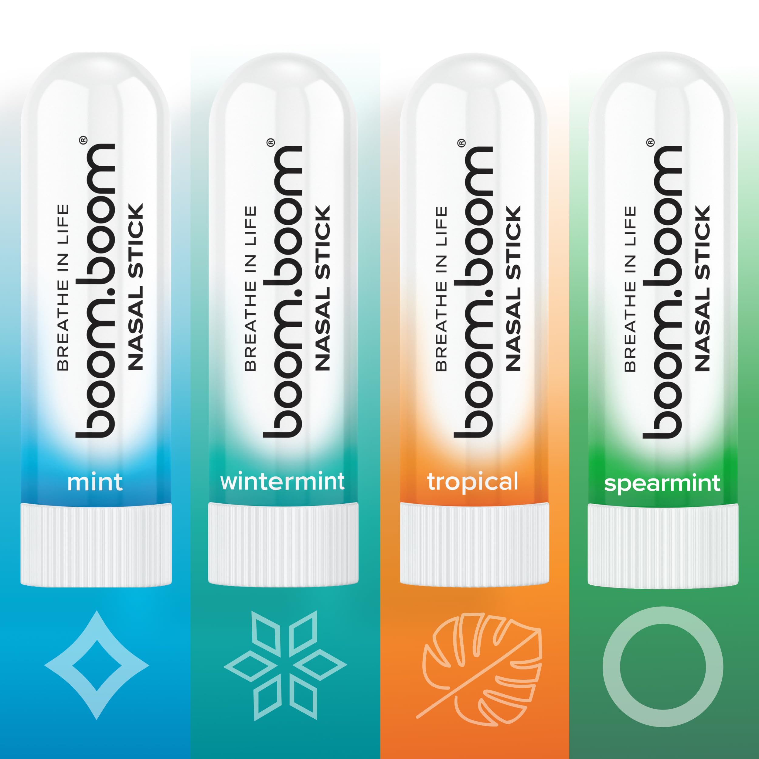 BoomBoom Nasal Stick | Vapor Flow Technology for Fresh, On-the-Go Breathing