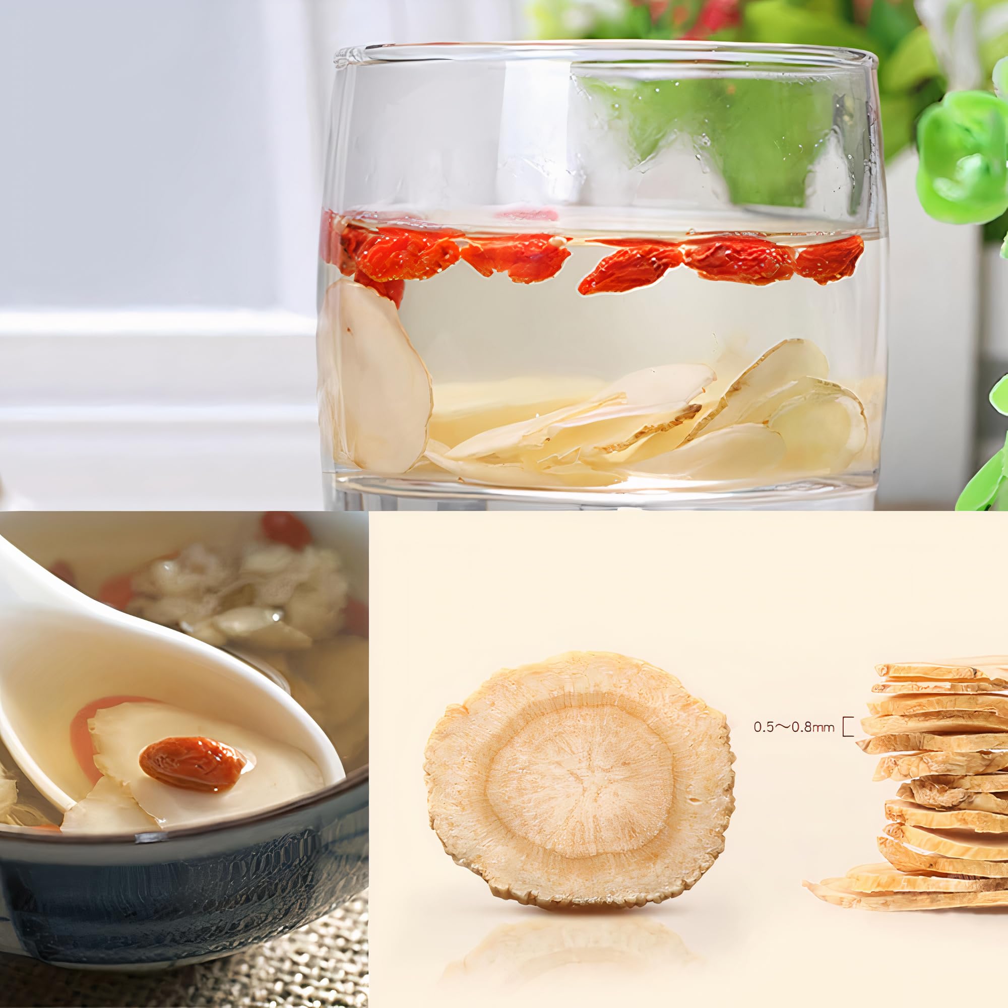 1 Bag of Wisconsin Ginseng Slices – Panax Ginseng | Immunity, Energy & Stamina