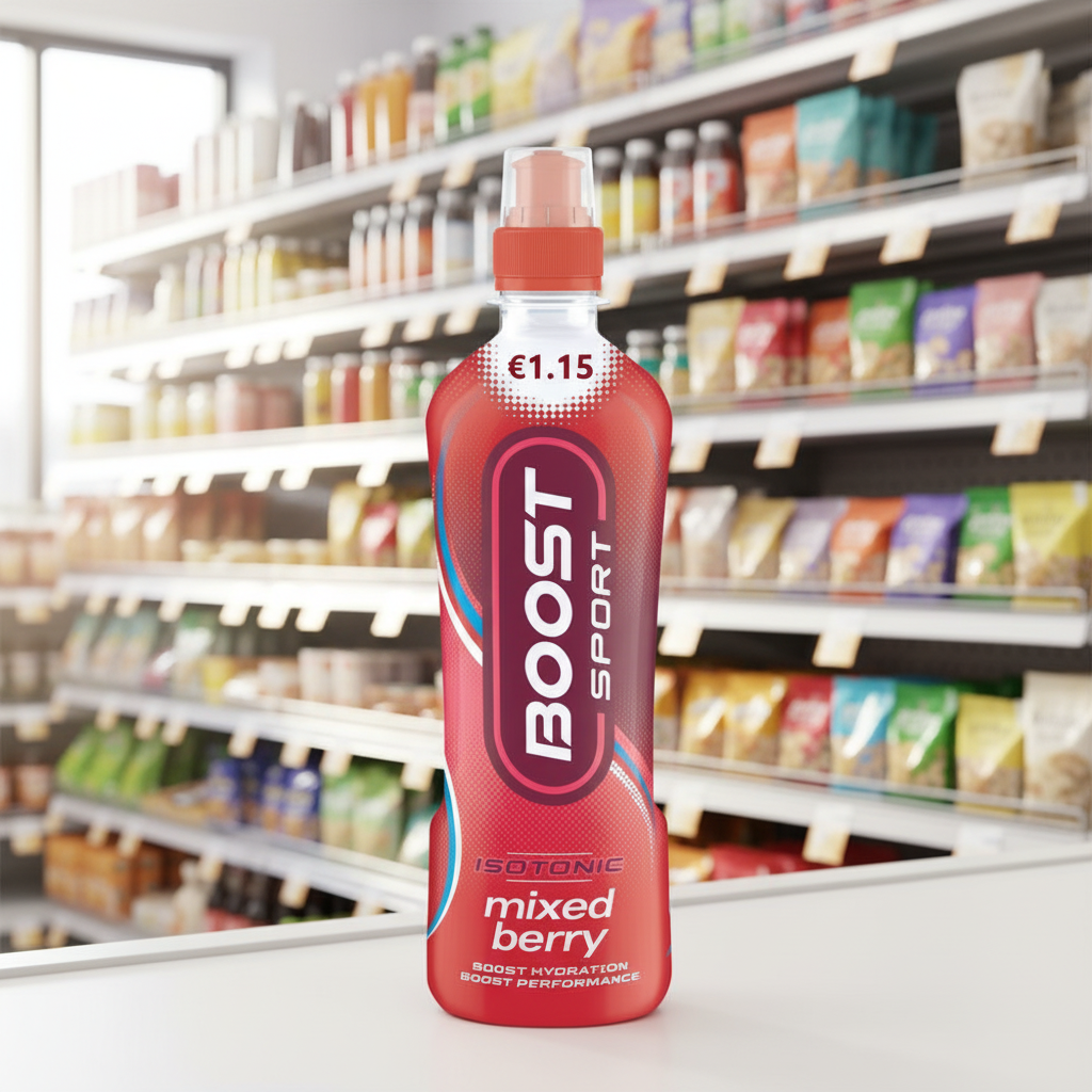 12 x Boost Sport Isotonic Mixed Berry 500Ml