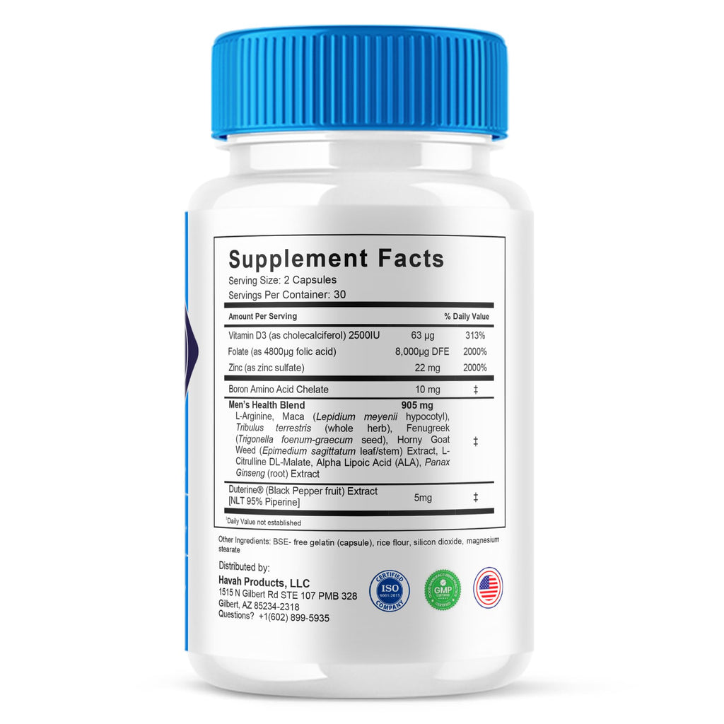 BoostTRT 2 Pack – Maximum Strength Performance & Multivitamin (120 Caps)