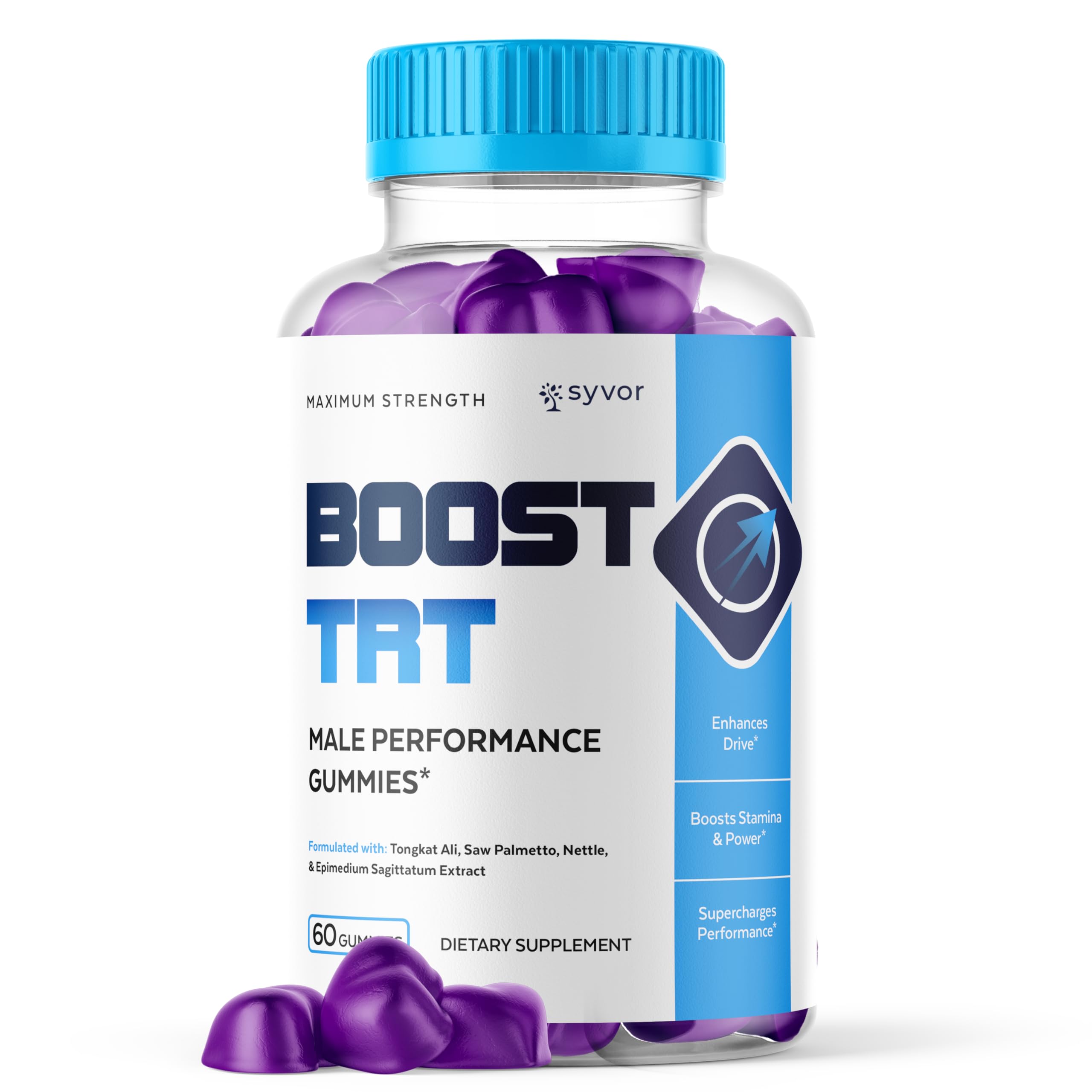 Boost TRT Gummies for Men – Official BoostTRT Gummy Supplement (60 Gummies)