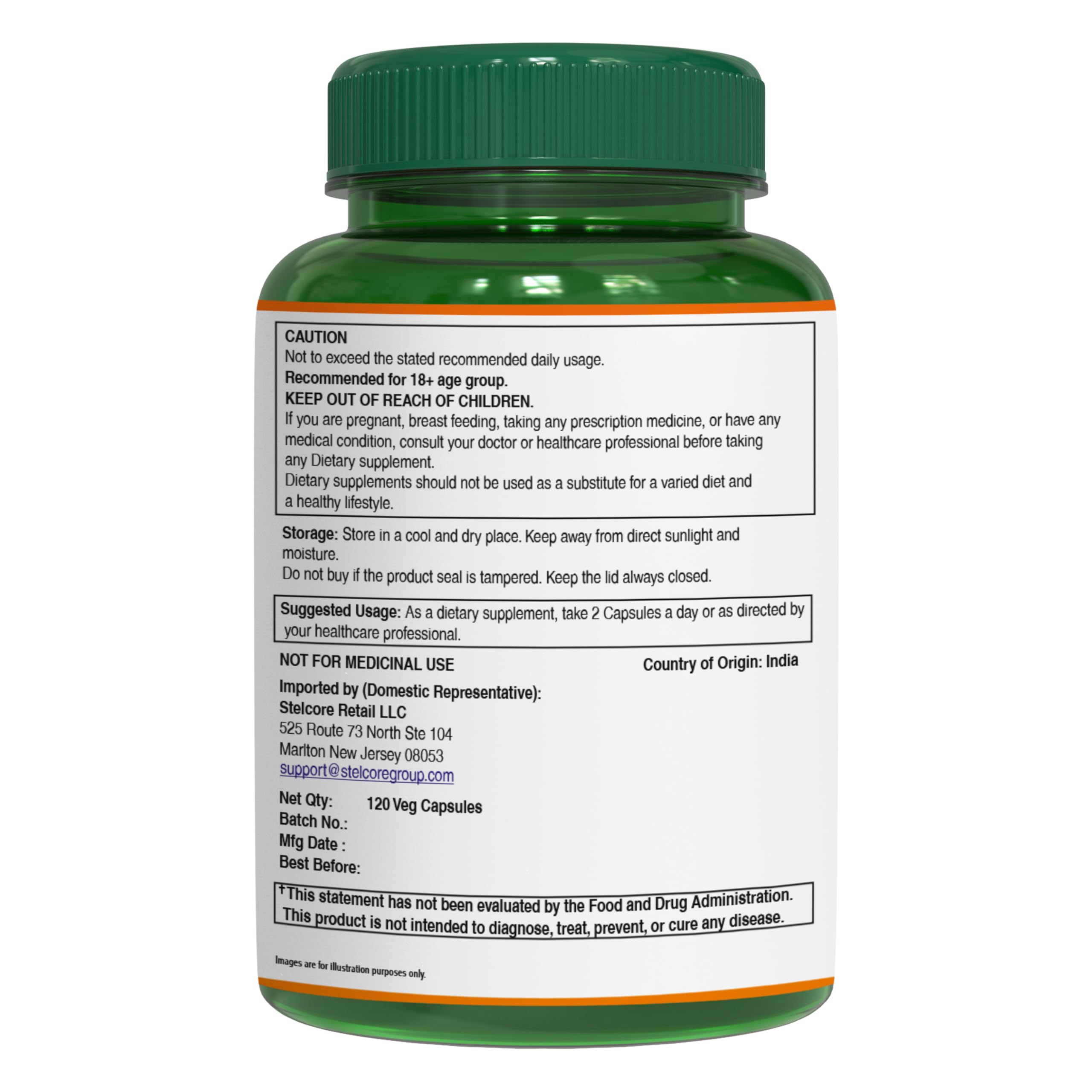 Pure Nutrition Boswellia Serrata 15:1 Extract 600mg - 120 Caps | 65% Boswellic Acids | Non-GMO