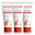 BOTAO Kids Toothpaste | Natural Strawberry Flavored Anticavity Fluoride Toothpaste Maximum Cavity Protection| EWG Verified, Vegan, SLS Free, Safe to Swallow, Aloe Vera (3Pack)