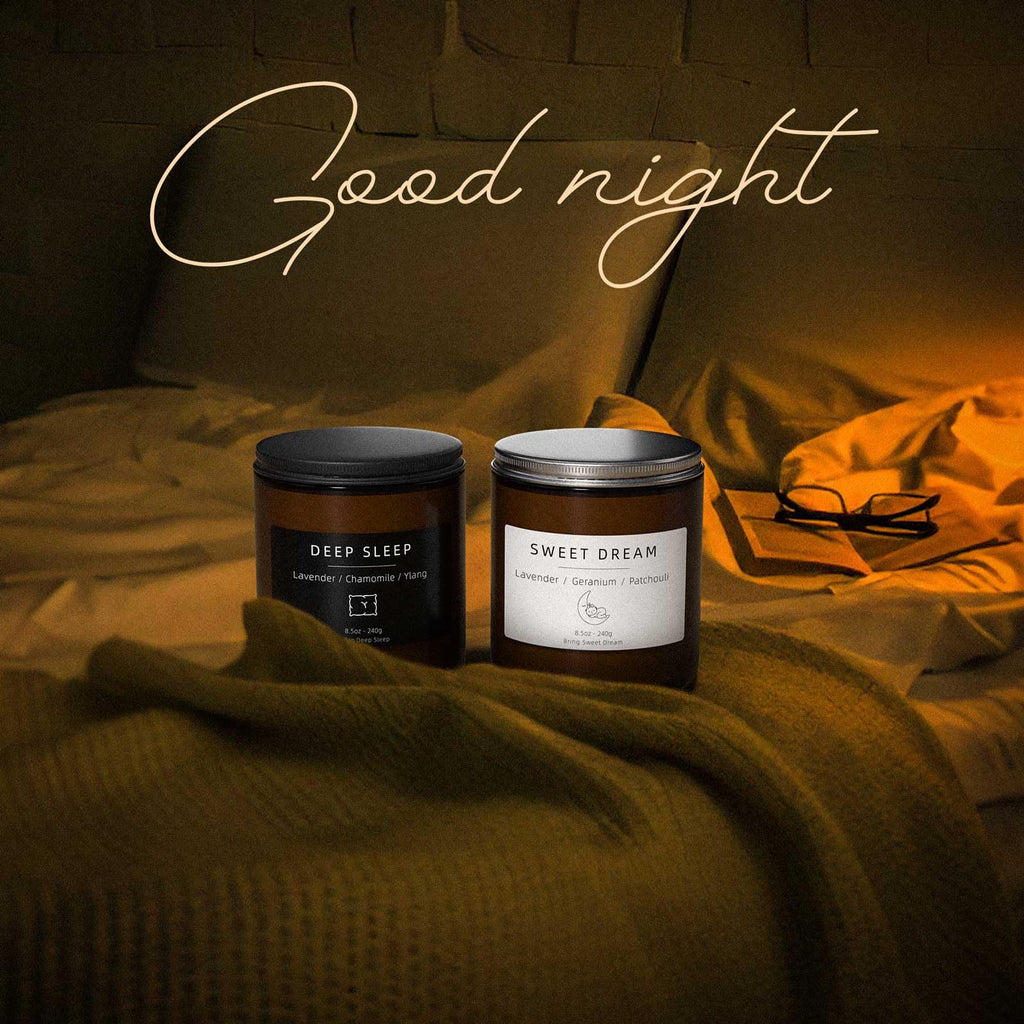 Scented Candles for Home | BOYUJK Candles – Stress Relief & Sleep Set (1.1 lb / 480 g)