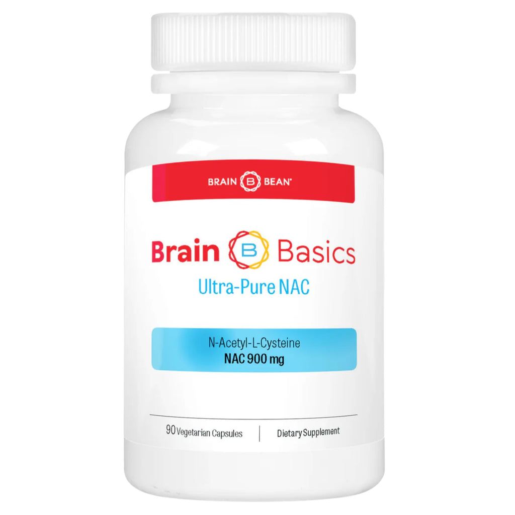Brain Basics Ultra NAC | Glutathione Precursor for Brain, Liver Health & Immune Support | 90 Servings