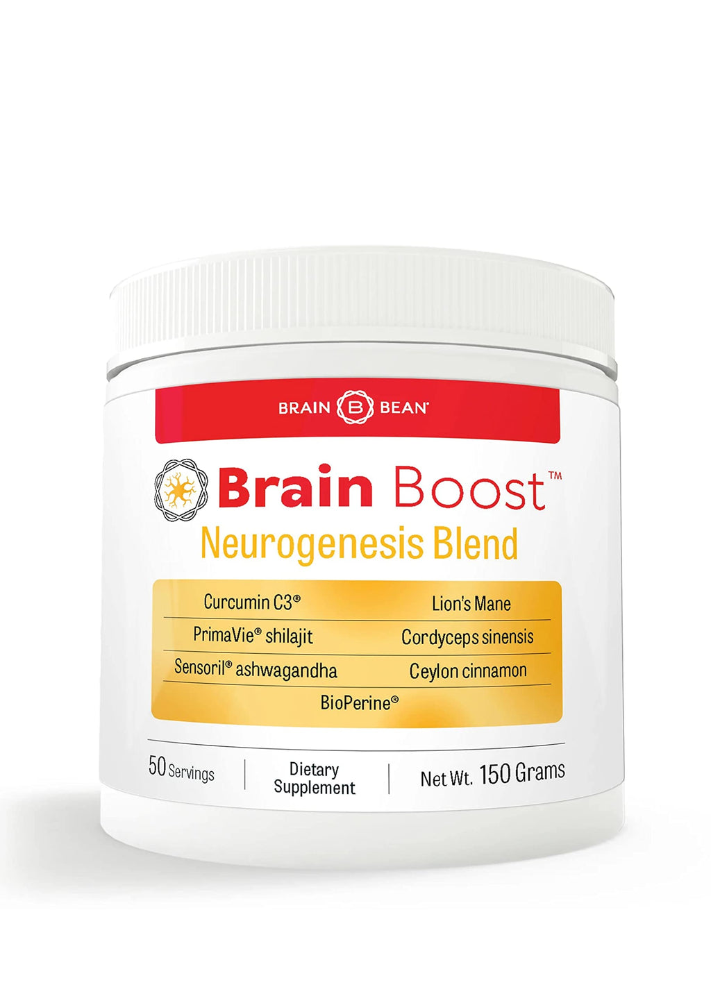 Brain Bean Brain-Boost (Formerly Brain Boost) - Mood, Mind & Memory Support