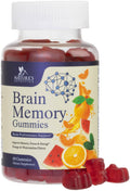 Brain Gummies for Memory & Focus – Phosphatidylserine, B6 & B12 (60 Gummies)