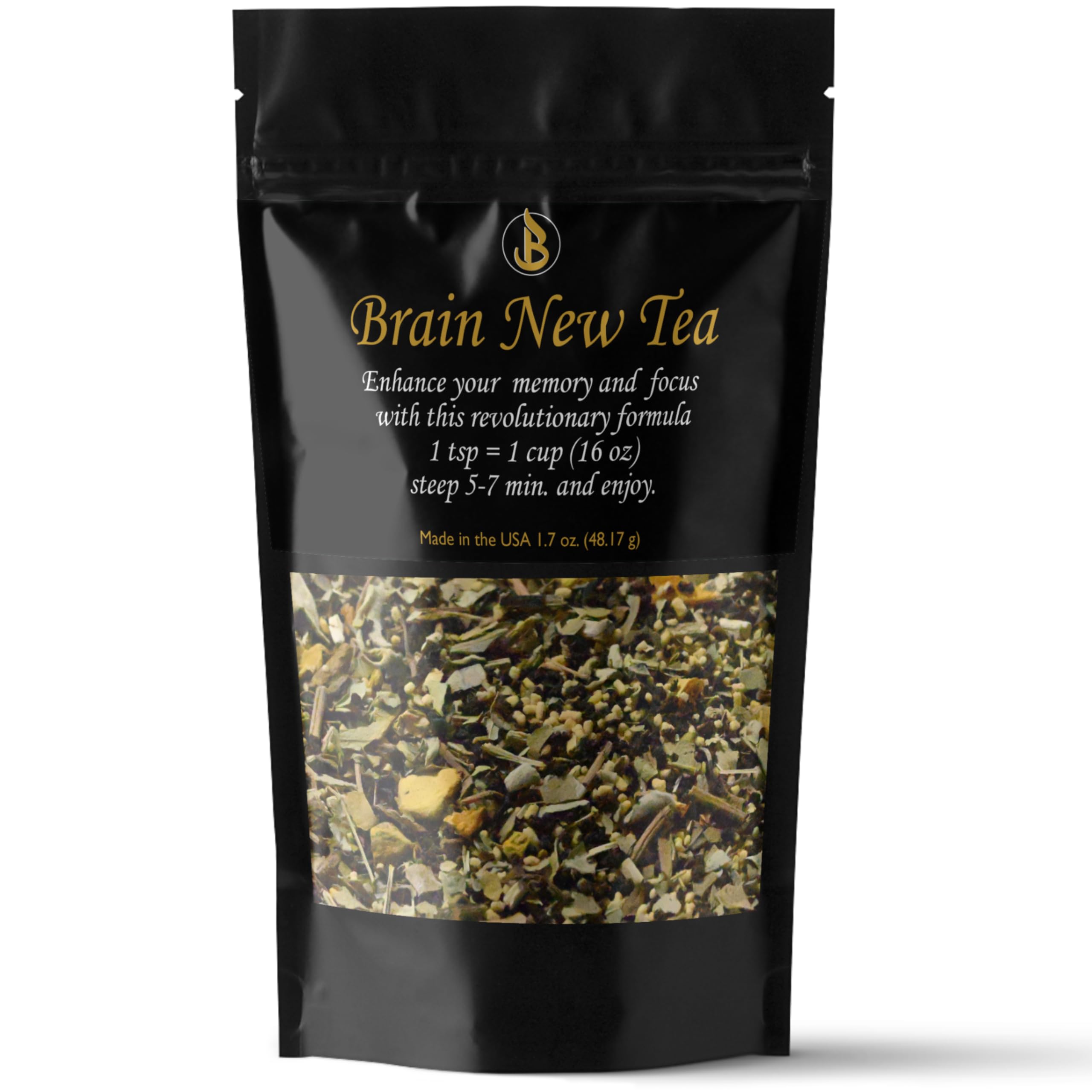 Brain New Tea | Mental Clarity, Focus & Memory Nootropic Tea