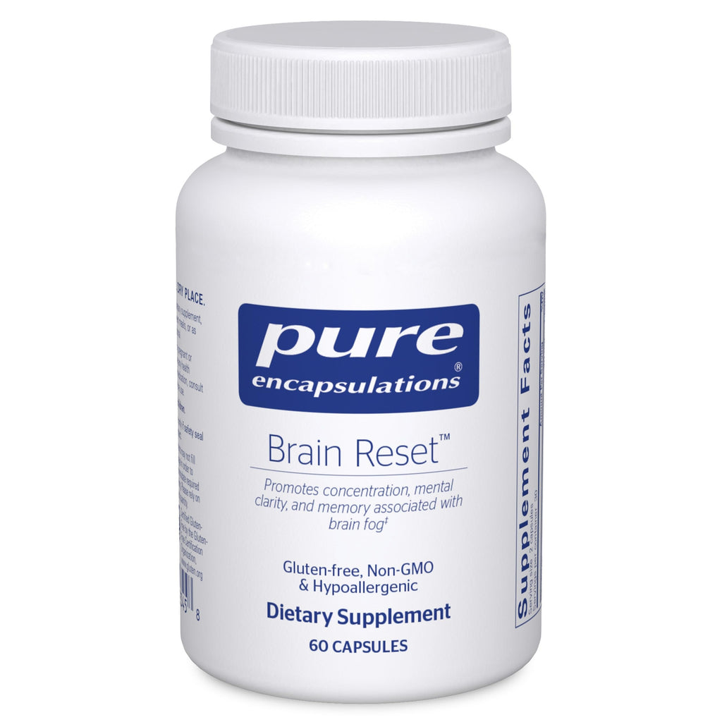 Pure Encapsulations Brain Reset — Supports Concentration, Clarity & Memory | 60 Capsules