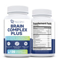 Brain Supplements for Memory & Focus – Nootropic with Bacopa Monnieri, Lion's Mane, Alpha GPC & Ginkgo (120 Caps)