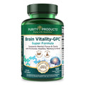 Purity Products Brain Vitality GPC Super Formula - Acetyl L-Carnitine + Alpha GPC + Phosphatidylserine - 120 Caps