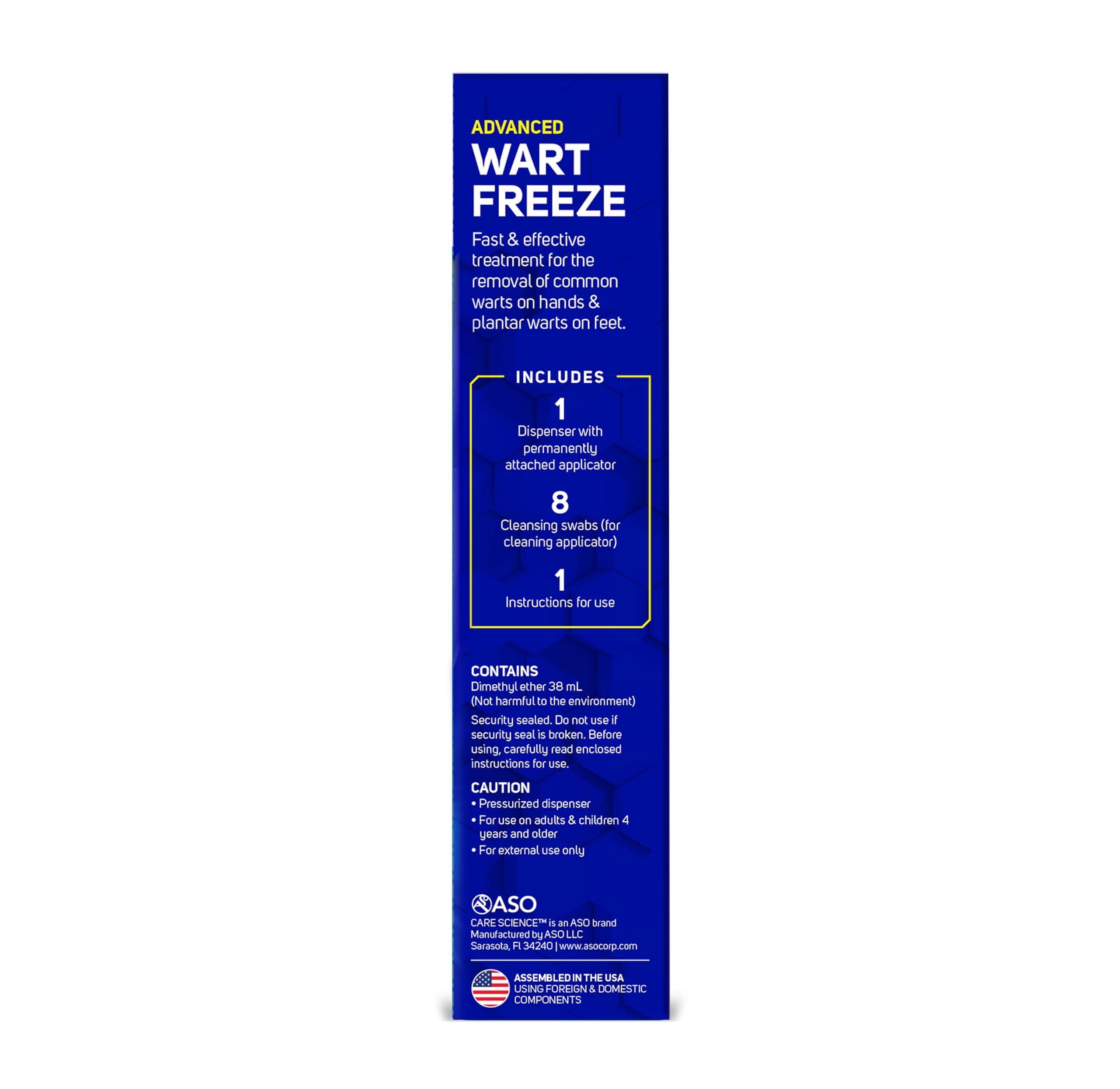 Care Science Wart Remover Freeze — 8 Applications | 1-Step Wart Removal for Common Warts (Hands, Elbows, Knees, Feet) | brand