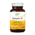 Breast D by Pure Essence – Estrogen Balance, Hormonal Acne & Menopause Support (Vitamin D3, Calcium, Green Tea & Lycopene) – 30 Capsules