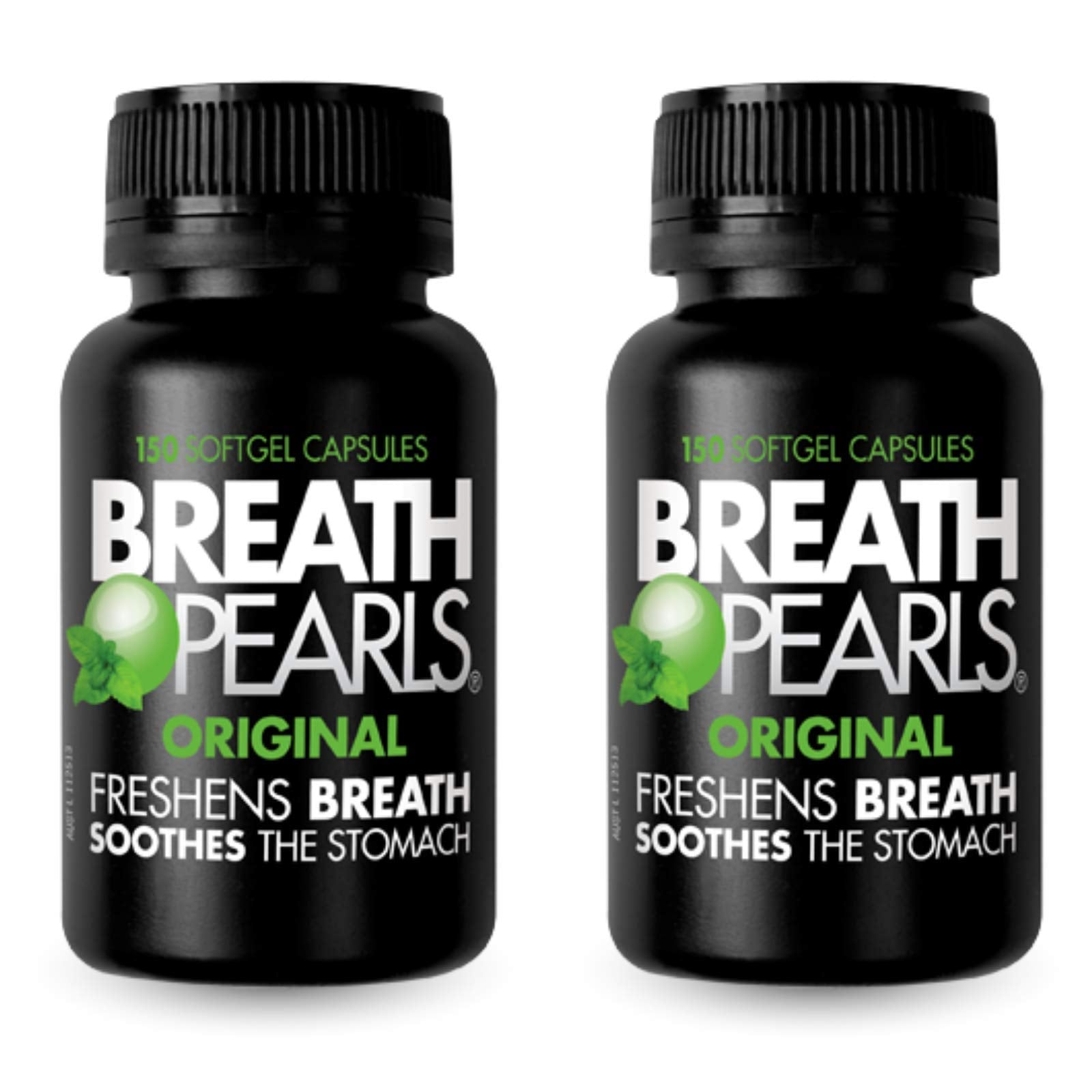 Breath Pearls Original Fresh Breath - 300 Softgels (2 x 150)
