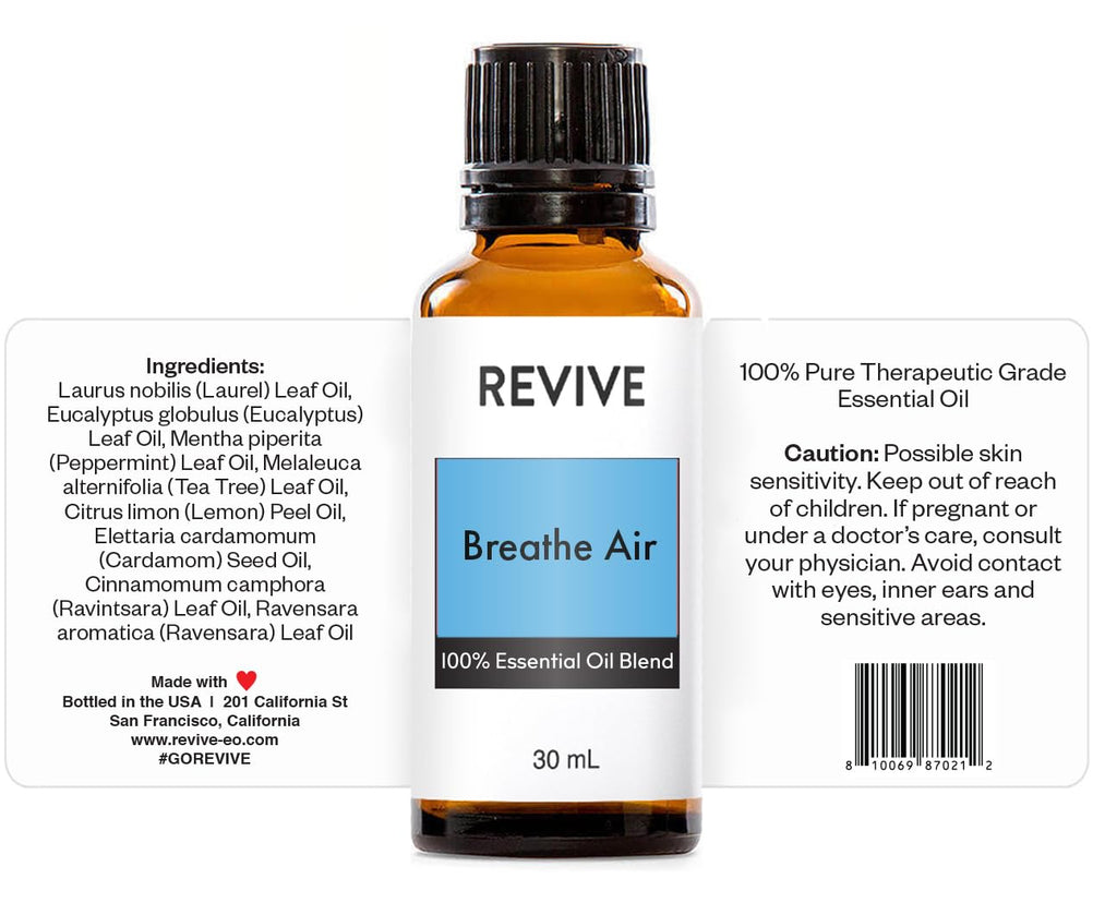 Breathe Air Essential Oil Blend 30mL by Revive Essential Oils – 100% Pure Therapeutic Grade